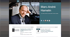 Desktop Screenshot of marcandrehamelin.com